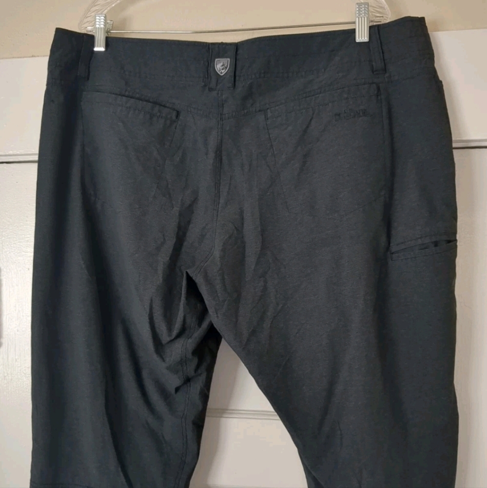 Kuhl Deceptr Pants Sz 40 Charcoal Black‎ Straight Leg 40X31 - Picture 4 of 11
